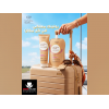 EVA SKIN CARE NATURAL GLOW BODY SCRUB POUCH 250 GM
